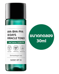 SOME BY MI AHA-BHA-PHA 30DAYS MIRACLE TONER 30ml [ขนาดทดลอง]