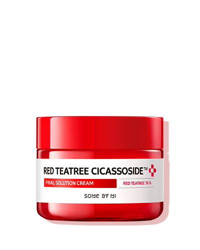 SOME BY MI RED TEATREE CICASSOSIDE DERMA SOLUTION CREAM 60 g ครีมบำรุงผิวสำหรับคนผิวแพ้ง่าย
